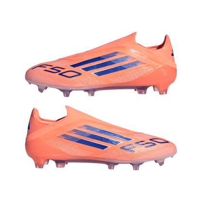 F50 Elite Laceless FG - Coral Blaze Pack