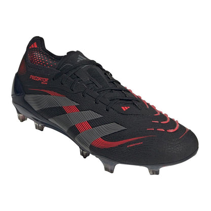 Predator Elite FG Black/Red